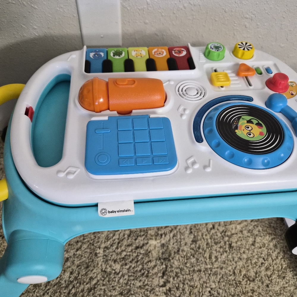 Baby Einstein                Musical Activity Table - Blue and White